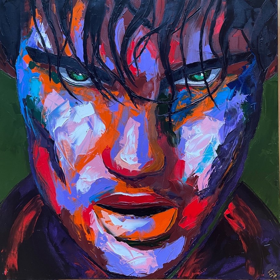 Defense, Attack, Aggression — oil on canvas